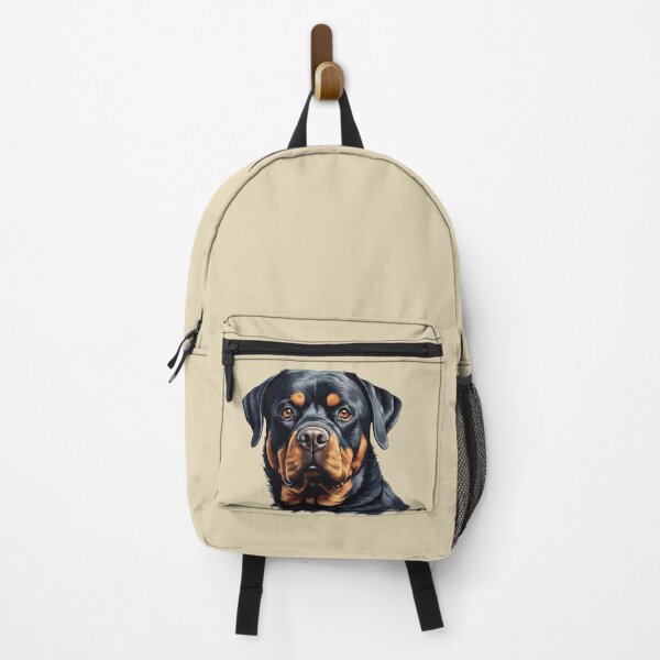 Item preview, Powerful Joy: Happy Rottweiler Portrait designed and sold by MYK-Printing.