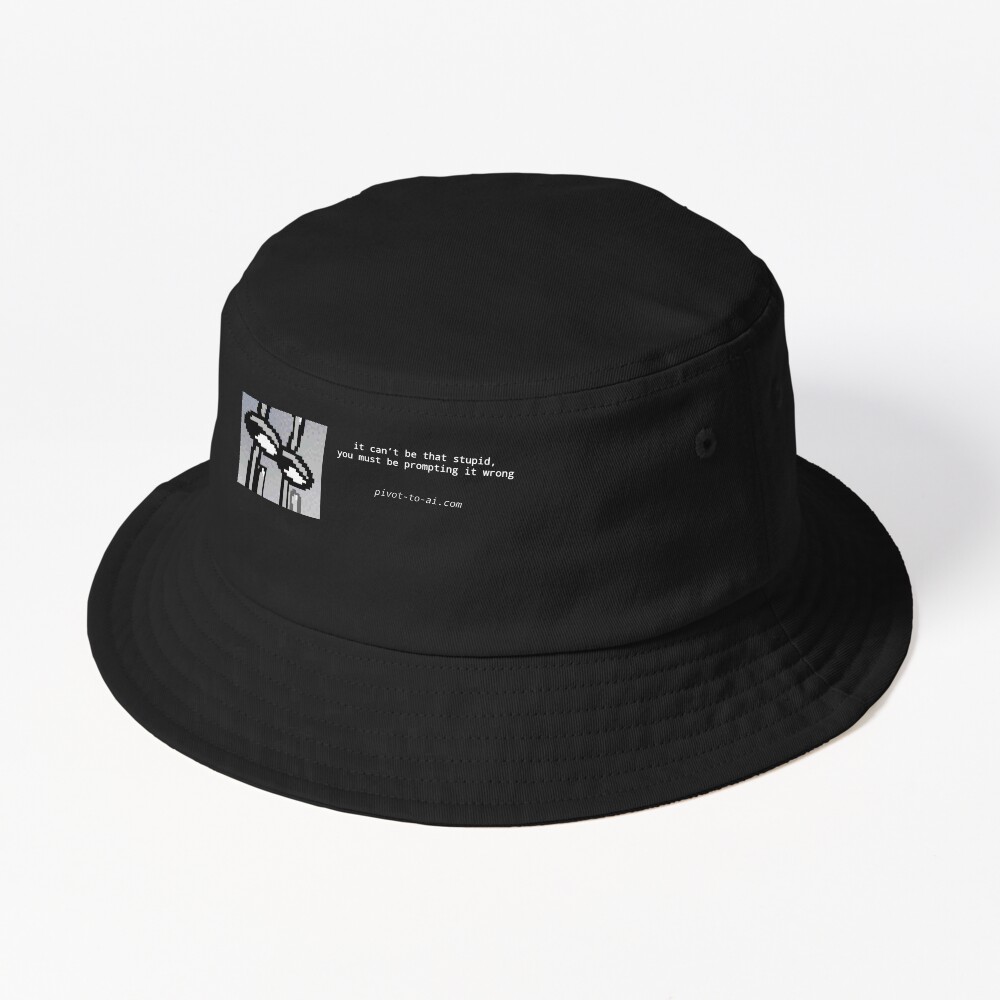 Item preview, Bucket Hat designed and sold by pivot-to-ai.