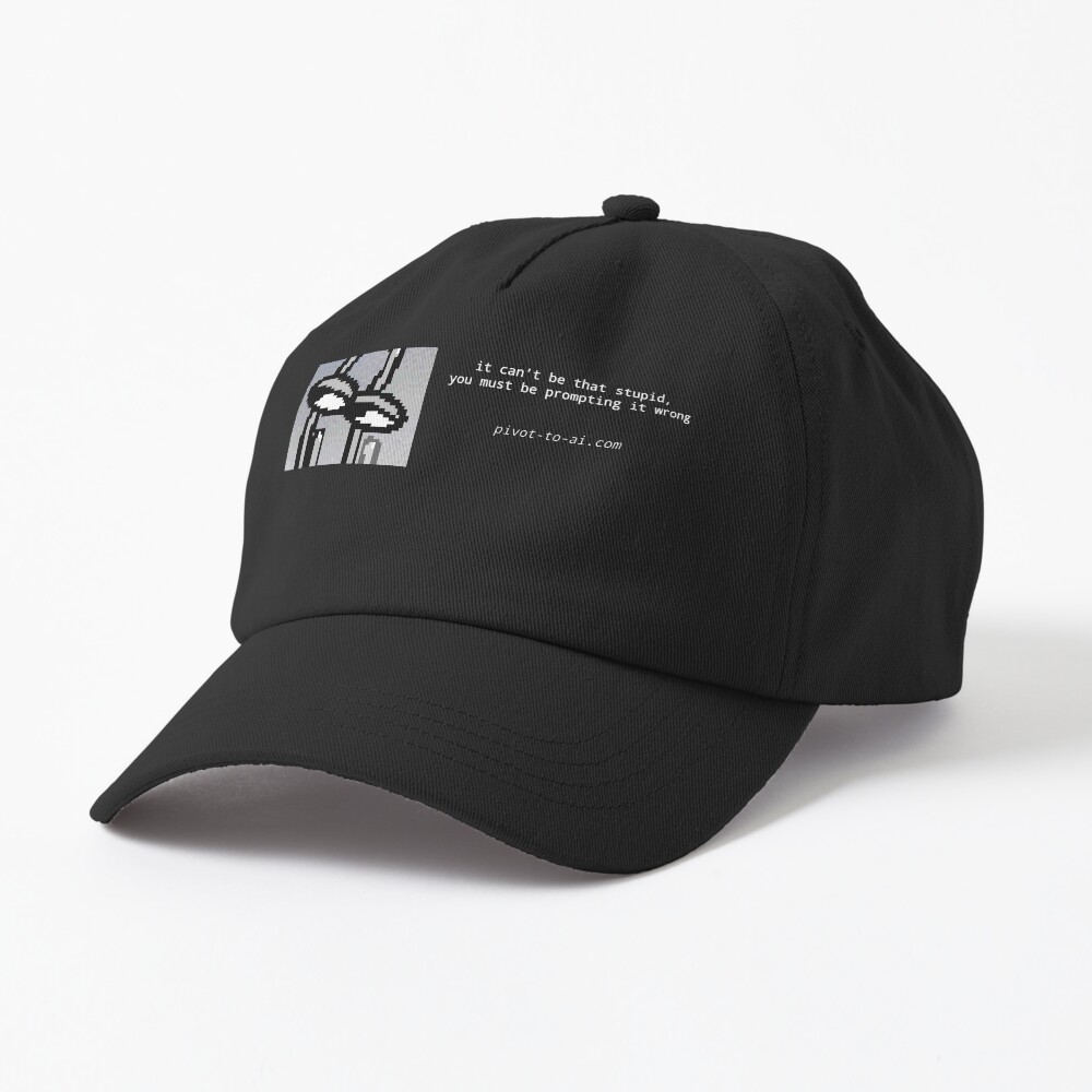 Item preview, Dad Hat designed and sold by pivot-to-ai.