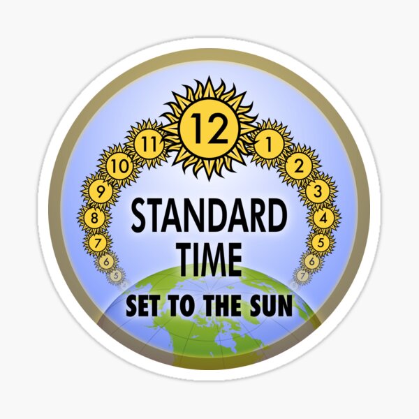 Artikel-Vorschau von Erddiagramm „Der Sonne zugewandt“, designt und verkauft von Save Standard Time.