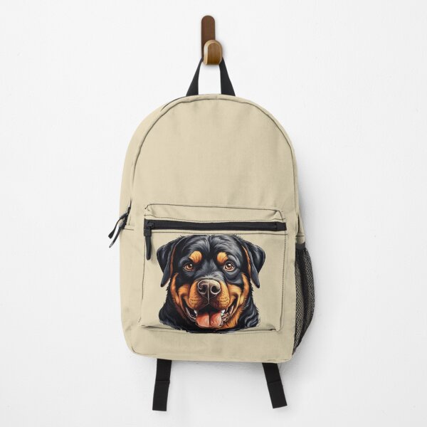 Item preview, Powerful Joy: Happy Rottweiler Portrait designed and sold by MYK-Printing.