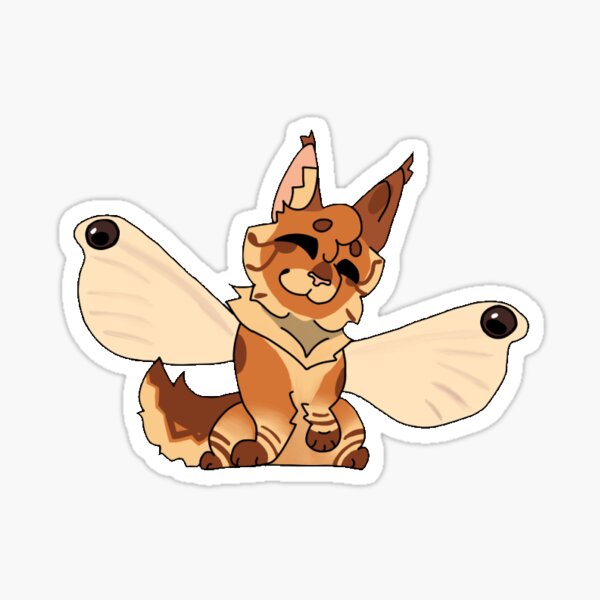 Item preview, MothWING Sticker! designed and sold by WarriorCatsSkit.