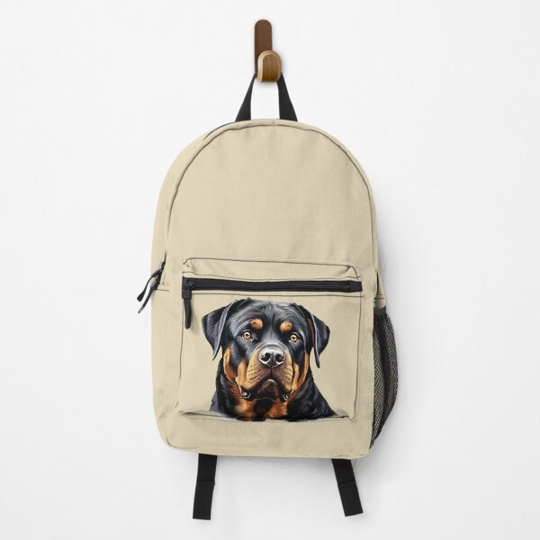 Item preview, Powerful Joy: Happy Rottweiler Portrait designed and sold by MYK-Printing.
