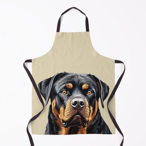 Item preview, Powerful Joy: Happy Rottweiler Portrait designed and sold by MYK-Printing.