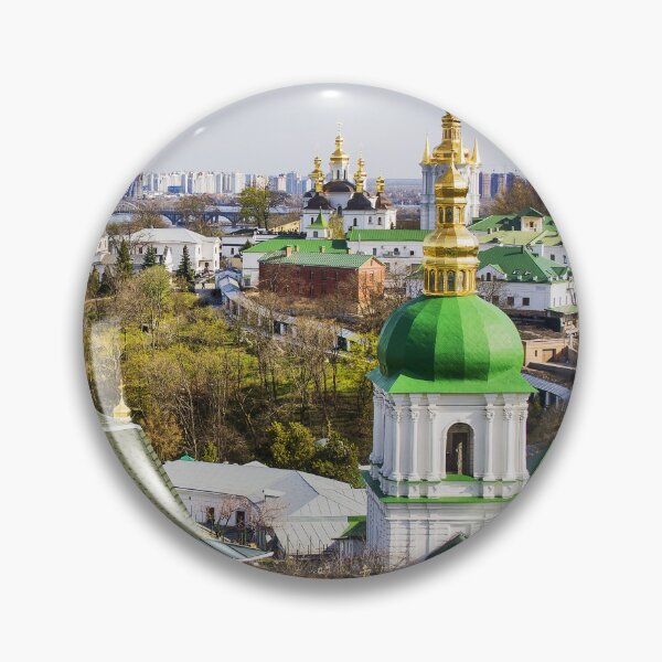 Item preview, Kyiv-Pechersk Lavra Monastery and Dnipro River Spring View, Kyiv, Ukraine  designed and sold by Maryna Gumenyuk.