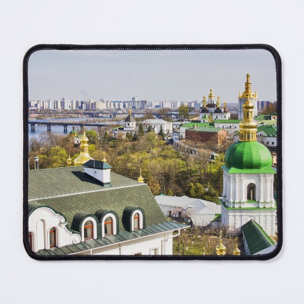 Item preview, Kyiv-Pechersk Lavra Monastery and Dnipro River Spring View, Kyiv, Ukraine  designed and sold by Maryna Gumenyuk.
