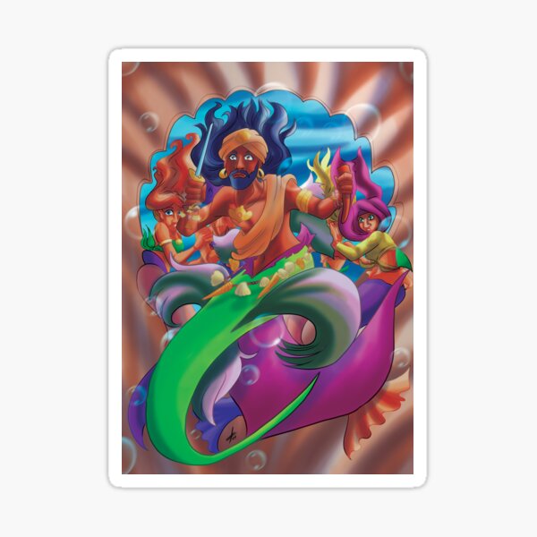 The time to be a hero Sticker