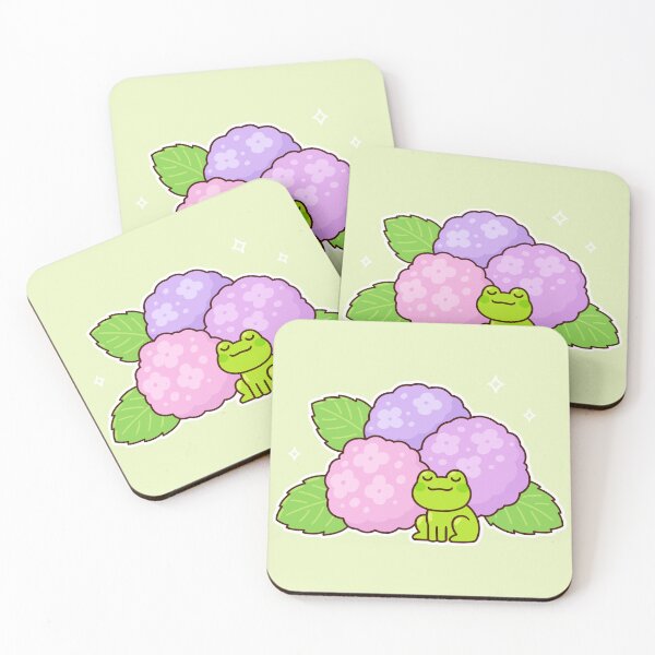 Item preview, Hydrangea flowers and frog designed and sold by irmirx.