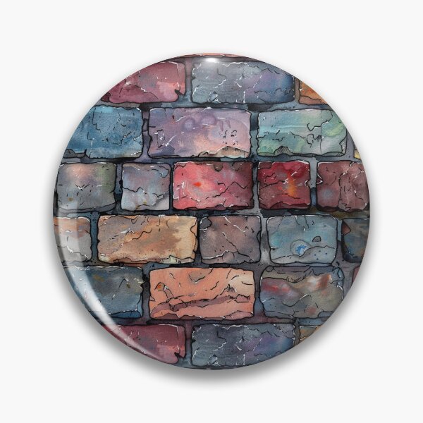 Item preview, Watercolor Cobblestone Path designed and sold by NTGUILTY.