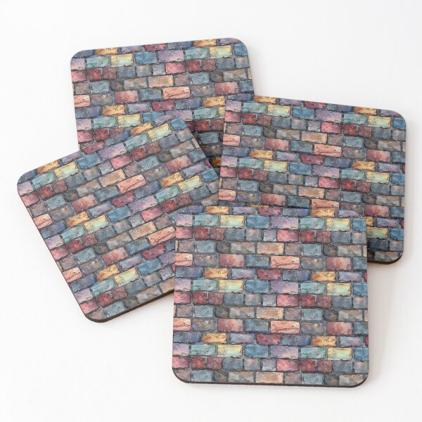 Item preview, Watercolor Cobblestone Path designed and sold by NTGUILTY.