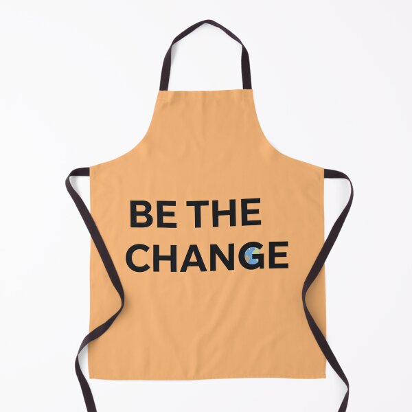 Item preview, Be the Change – Earth Inspired Minimalist Quote Design designed and sold by Collision19.