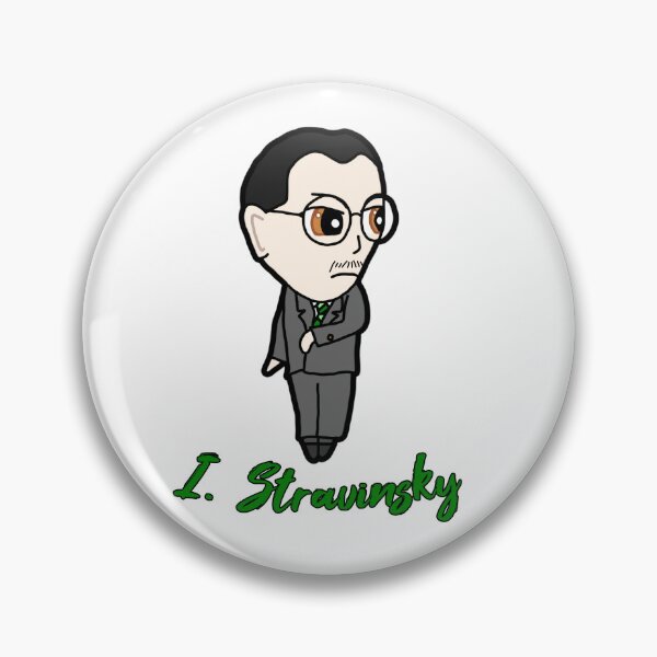 Item preview, Chibi Classical Composers: Stravinsky designed and sold by michellekchen.