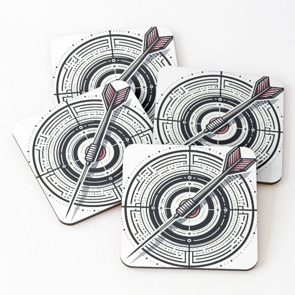Item preview, Accuracy - A dart lying on the dartboard designed and sold by SplashPixel.