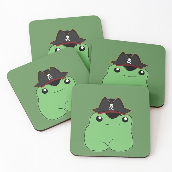 Item preview, Frederick the Pirate Frog designed and sold by StarkXpressions.