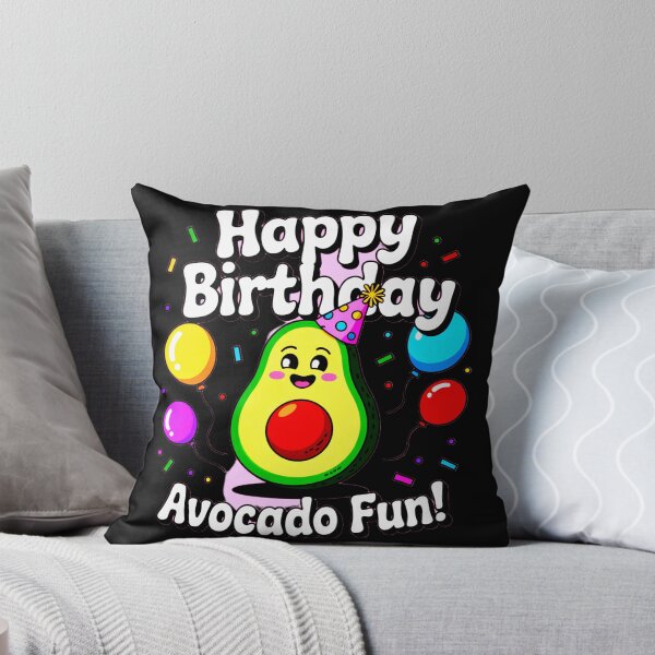 Item preview, Happy Birthday Avocado Fun designed and sold by SteezeeStore.