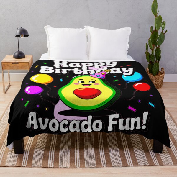 Item preview, Happy Birthday Avocado Fun designed and sold by SteezeeStore.