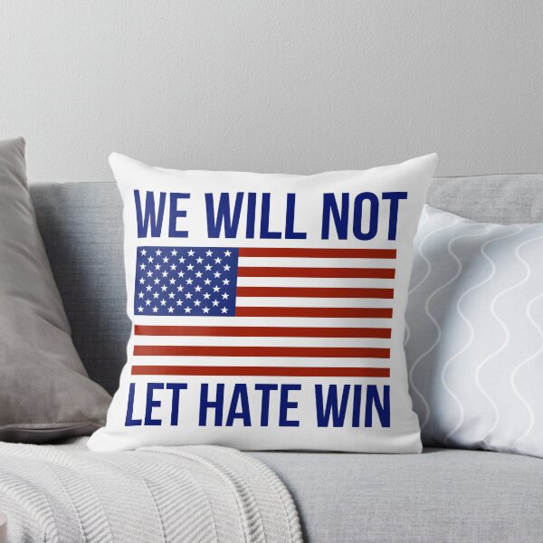 Item preview, We will not let hate win  designed and sold by Rachel the Artist .