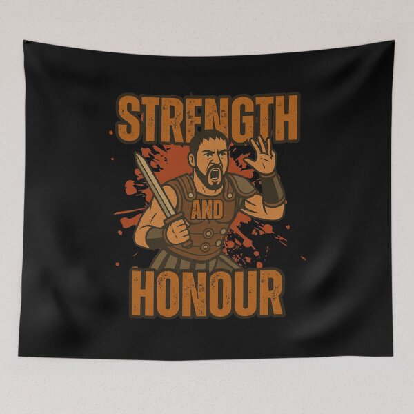 Item preview, Strength and Honour  designed and sold by UNK-Fatigues.