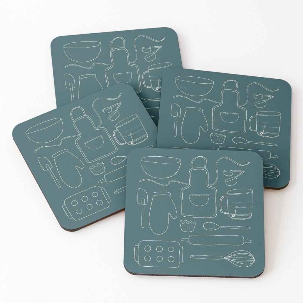 Item preview, Coasters (Set of 4) designed and sold by HappyNote.