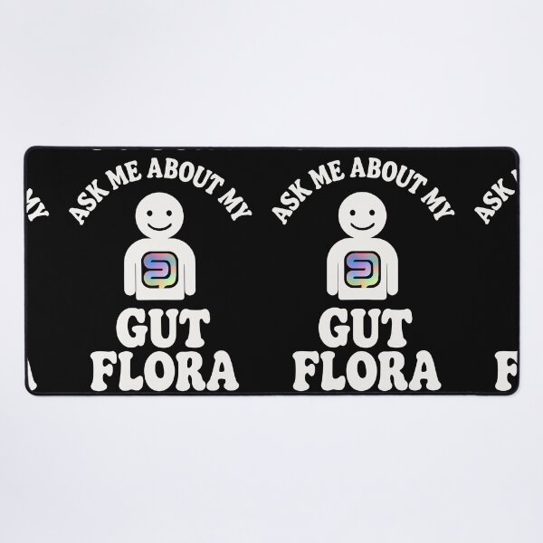 Item preview, Ask Me About My Gut Flora - strong gut designed and sold by SubtleSplit.