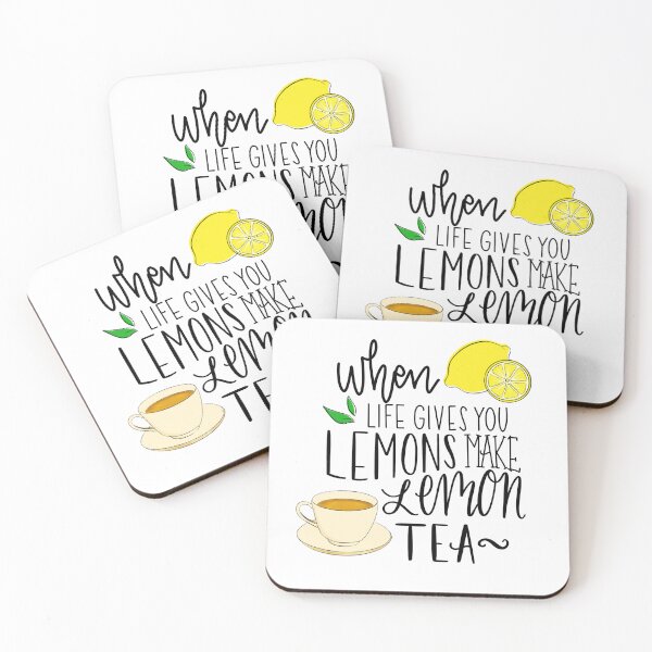 Item preview, When Life Gives You Lemons Make Lemon Tea designed and sold by HappyNote.