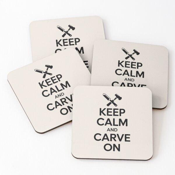 Item preview, Keep Calm and Carve On designed and sold by Jollys-ArtShop.