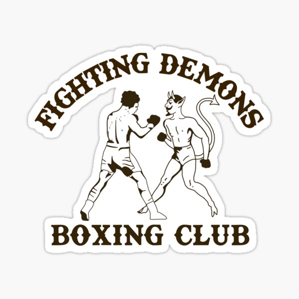 Item preview, Fighting Demons Boxing Club designed and sold by cjs-sketches.