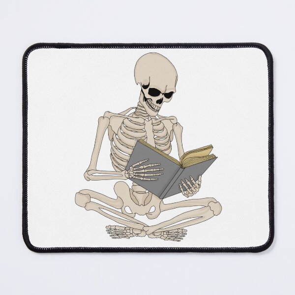 Item preview, Reading Skeleton (Plain Colour Variant) designed and sold by Hexcellent Designs.