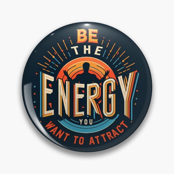 Item preview, Be the energy you want to attract, typography designed and sold by maxmaj.