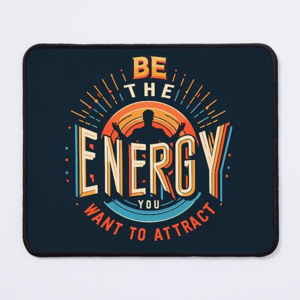 Item preview, Be the energy you want to attract, typography designed and sold by maxmaj.