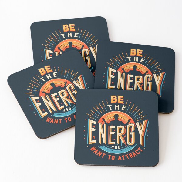 Item preview, Be the energy you want to attract, typography designed and sold by maxmaj.