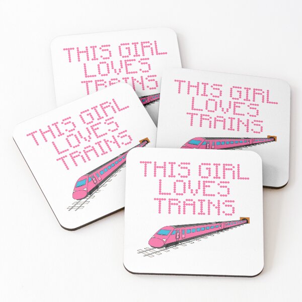 Item preview, This Girl Loves Trains, Female Rail Enthusiast designed and sold by doodlerob.