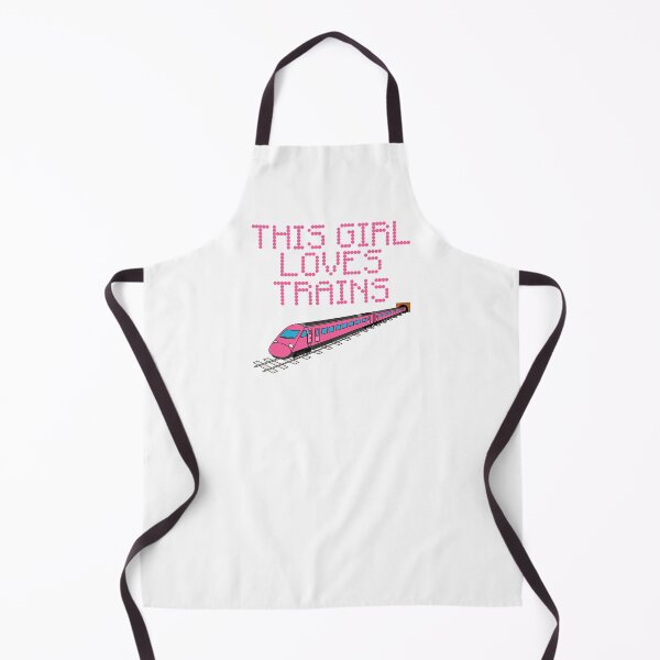 Item preview, This Girl Loves Trains, Female Rail Enthusiast designed and sold by doodlerob.
