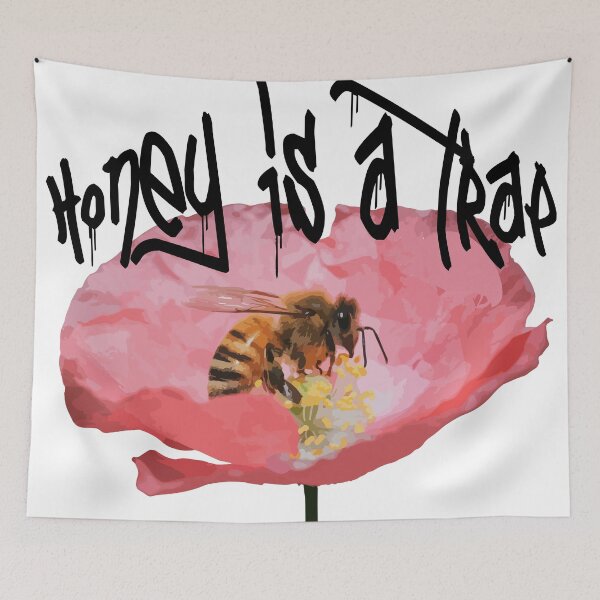 Item preview, Honey Is a Trap – Bitter Sweet Bee Aesthetic designed and sold by coconova.
