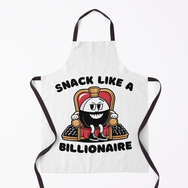 Item preview, snack like a billionaire funny caviar quote designed and sold by lino4king.
