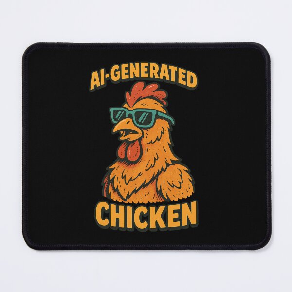 Item preview, AI-Generated Chicken - Funny Meme Cartoon designed and sold by memememescat.