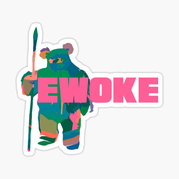 Vista previa del artículo con la obra «Ewoke», diseñado y vendido por UNK-Fatigues.