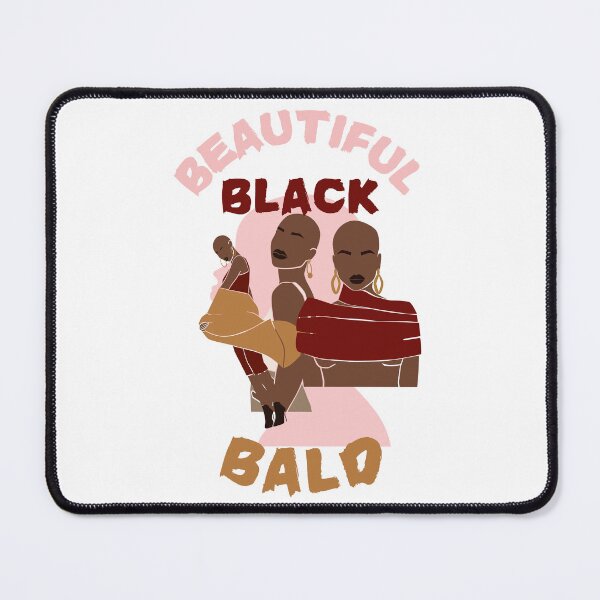 Item preview, Beautiful, Black and Bald-White Background designed and sold by Trendi61.