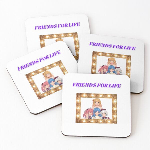 Item preview, FRIENDS FOR LIFE ANIME GIRLS designed and sold by FAMILY DYNASTY.