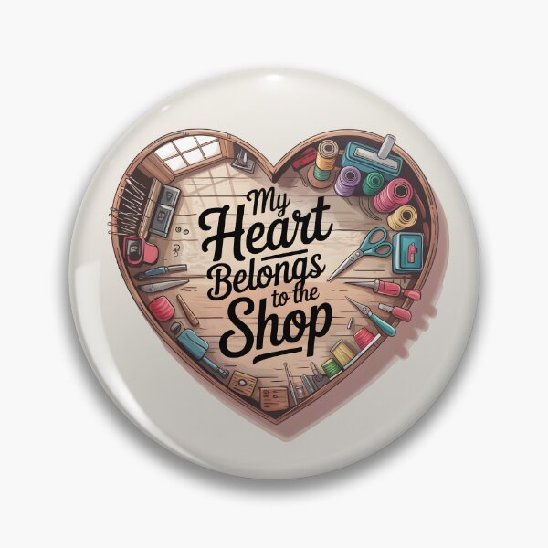 Item preview, My Heart Belongs to the Shop designed and sold by Jollys-ArtShop.
