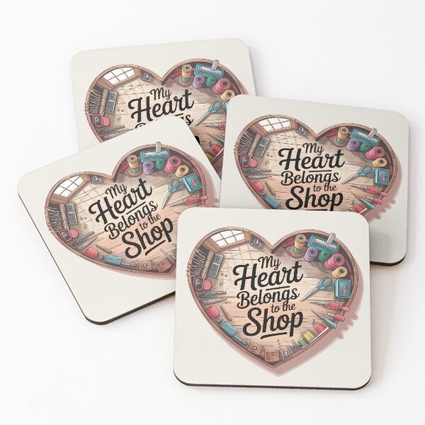 Item preview, My Heart Belongs to the Shop designed and sold by Jollys-ArtShop.