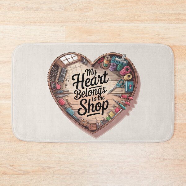 Item preview, My Heart Belongs to the Shop designed and sold by Jollys-ArtShop.