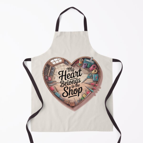 Item preview, My Heart Belongs to the Shop designed and sold by Jollys-ArtShop.