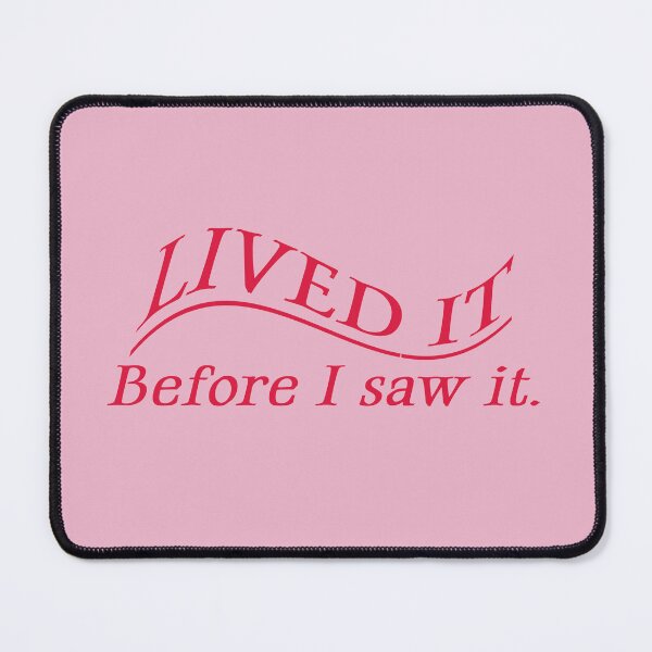 Item preview, LIVED IT Before I saw it. hot pink red designed and sold by miamiangel777.