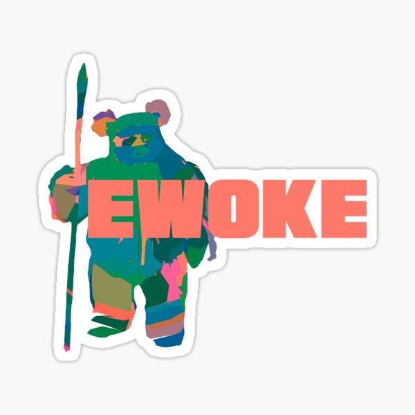 Vista previa del artículo con la obra «Ewoke», diseñado y vendido por UNK-Fatigues.