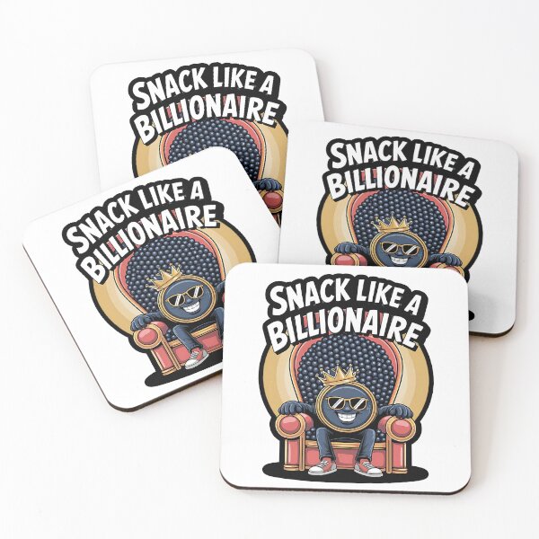 Item preview, snack like a billionaire funny caviar quote designed and sold by lino4king.