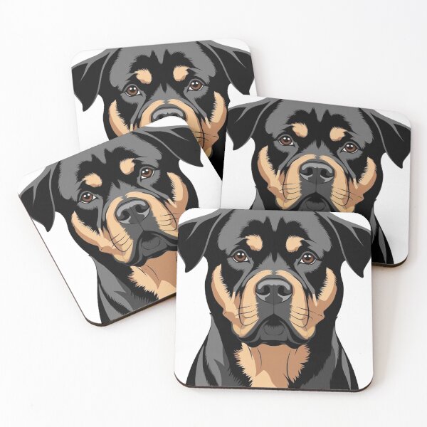 Item preview, Rottweiler Loyal – Cane Faces Collection (Collectible face only design) designed and sold by All Creative Designer.