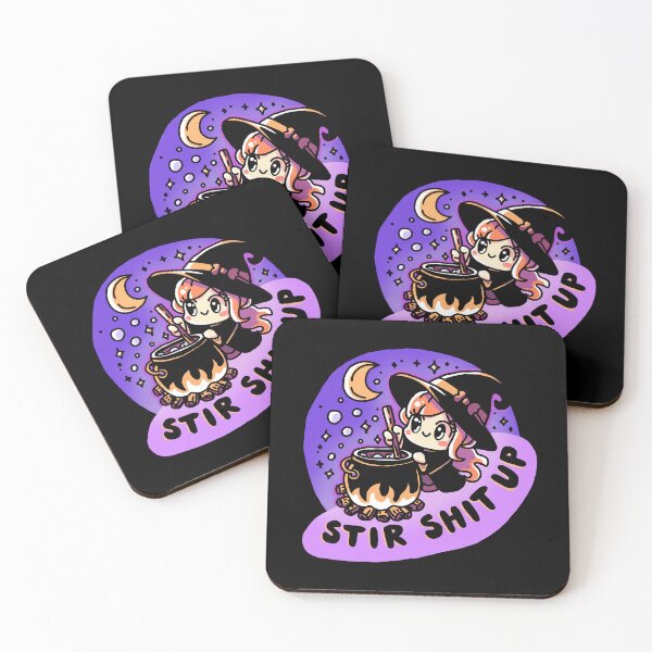 Item preview, Stir Shit Up! – Witchy – Kawaii - Puns designed and sold by TweeSpark.