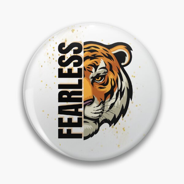 Item preview, Fearless-White Background  designed and sold by Trendi61.