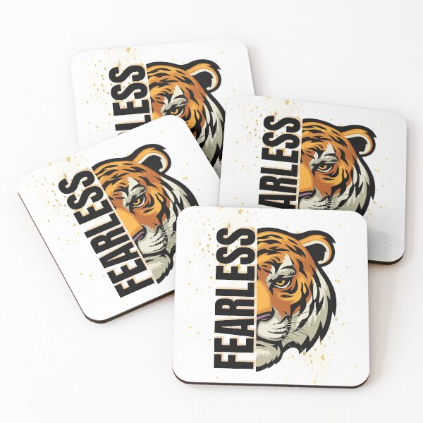 Item preview, Fearless-White Background  designed and sold by Trendi61.